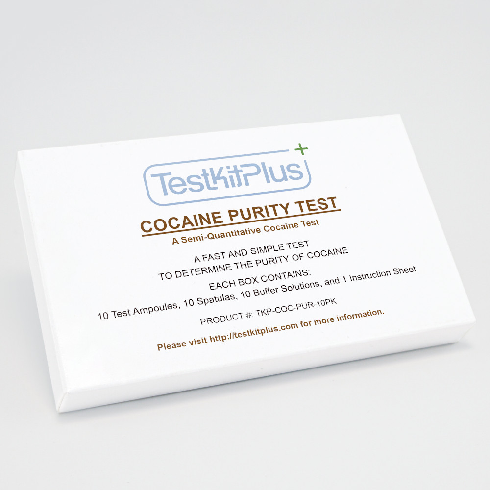 Kit de prueba de drogas de pureza de cocaína desechable