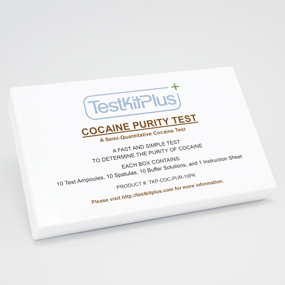 Kit de Prueba de Pureza de Cocaína de Uso Único - Home Drug Testing Kits 