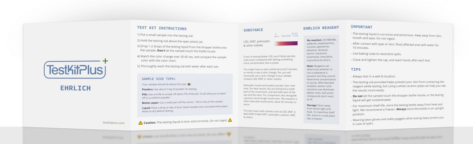 Ehrlich Reagent Testing Kit | Test Kit Plus