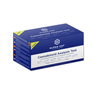 Cannabinoid analysis test box.