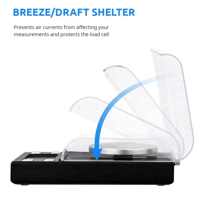 Sensitive Mini Digital Scale With Wind Shelter